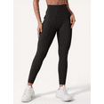 thumbnail image 5 of Women's V-back leggings with pockets, exercise leggings, abdominal control, hip lifting, gym yoga leggings, 5 of 9
