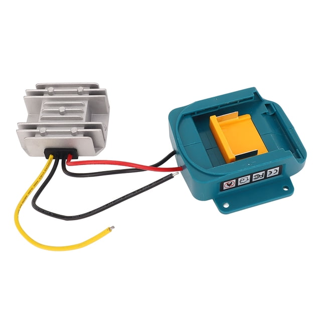 Adaptador De Batería, 18 V A 12 V 10 A 120 W Amplia Compatibilidad Caja De Aluminio Regulador De Voltaje CC Para BL1830B BL1840B Para Altavoz Ligero
