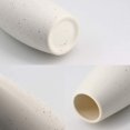 thumbnail image 3 of Small Ceramic Vase Container Minimalist Modern Home Decor Style Decoration Matte Design Ideal Gift for Friend Family Artificial Flower Vase 3 White, 3 of 6