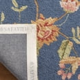 thumbnail image 2 of SAFAVIEH Chelsea Beryl Floral Wool Area Rug, Light Blue, 7'6" x 9'6" Oval, 2 of 5