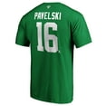 thumbnail image 3 of Men's Joe Pavelski Kelly Green Dallas Stars Player Authentic Stack Name & Number T-Shirt, 3 of 3