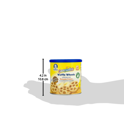 gerber teether wheels banana cream 1 48 oz canister best gerber gerber teether wheels banana cream 1 48 oz canister