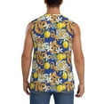 thumbnail image 4 of Gaeub Sicilian Style Men's Sleeveless Muscle Shirts Workout Tank Tops, Odor Protection and Comfortable - Large, 4 of 8