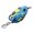 Type C, variant on Ray Frogs Crankbait Lures 4.5cm 11g Double Hook PVC Soft Baits for Blackfish Fishing