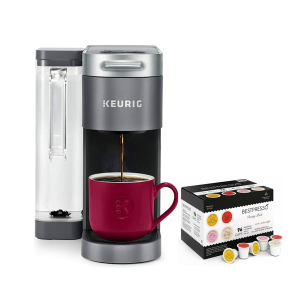Keurig KSupreme Single Serve Coffee Maker with 96Count Variety Pack K