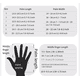 thumbnail image 4 of " Guantes De Portero De Fútbol Respirables Azul con Blanco talla 9 ", 4 of 4