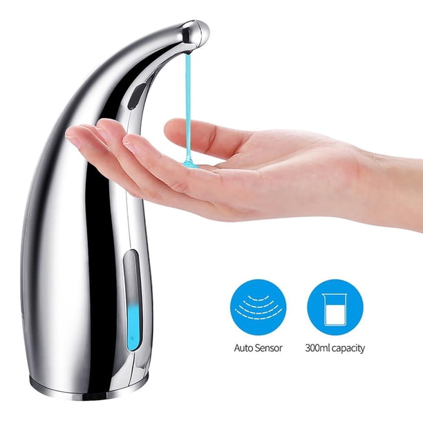 Dispensador De Jabón Automático Botella De Jabón Sin Contacto De 300 Ml Ipx6 Dispensador De Desinfectante Eléctrico Dispensador De Champú Para El Hogar Oficina Dormitorio Ducha Cocina Público Advancent HA024959-02