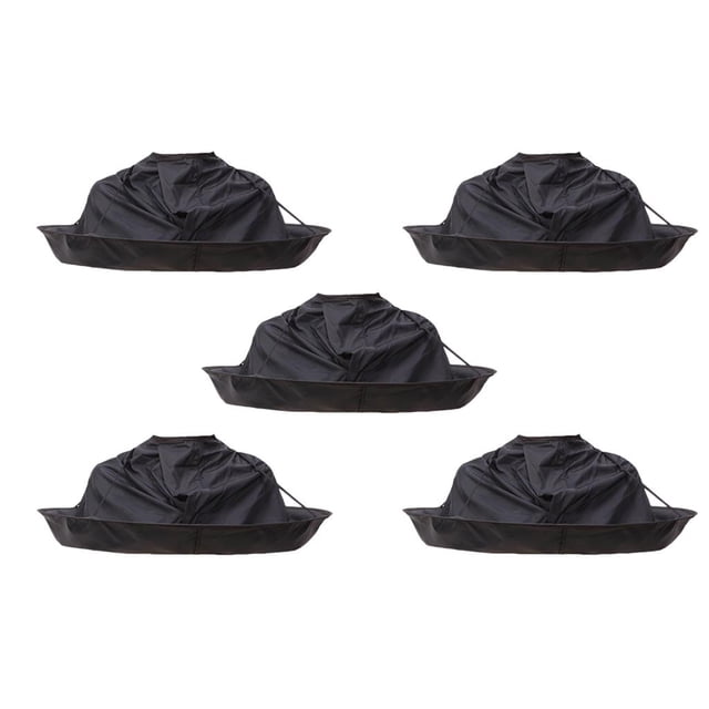 5 Uds., Capa de Corte de cabellero Negro, , Capa de Peluquería, Afeitado de Barba