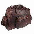 thumbnail image 5 of Genuine Leather Weekend Bag- Weekend Handbag , Weekender Duffel, Travel bag, 5 of 7