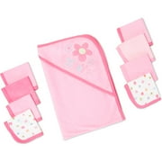 Gerber - Girl's Hooded Towel And Washclo