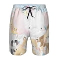 thumbnail image 3 of Goofa Cute Animals Printed Mens Swim Trunks Summer Quick Dry Short Beach Swimwear Bathing Suits-X-Large, 3 of 9
