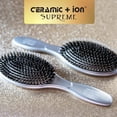 thumbnail image 5 of Olivia Garden Ceramic + Ion Supreme Paddle - Boar & Ionic Bristles for Shine & Hydration, 5 of 6