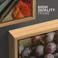 thumbnail image 4 of wall26 Framed Canvas Print Wall Art Set Wine Glass with Bottle &amp; Grapes Drinks Cocktails Photography Realism Chic Closeup Colorful Multicolor for Living Room, Bedroom, Office - 16&quot;x24&quot;x, 4 of 5