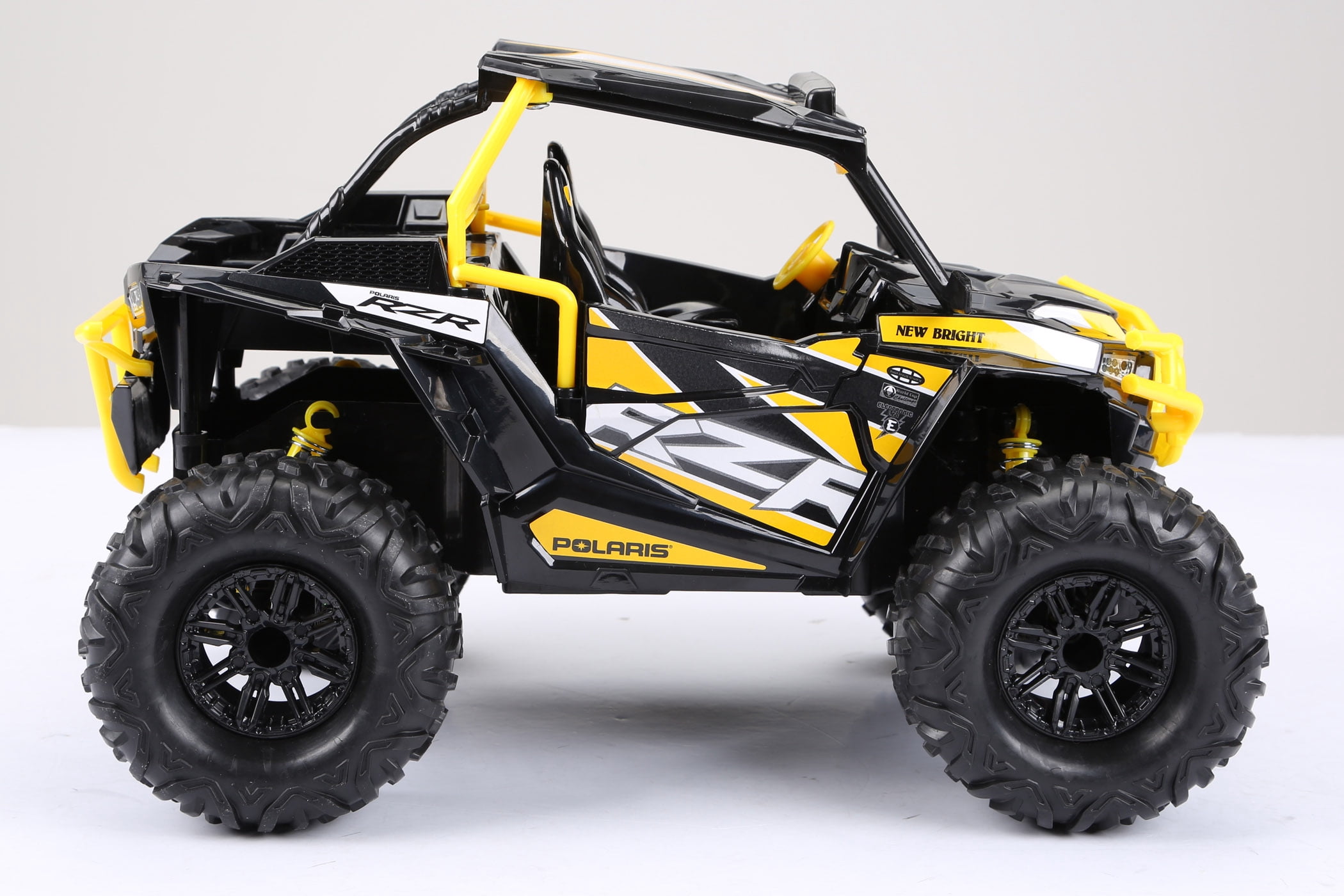 New Bright RC 1:14 Radio Control 2019 Polaris RZR - Yellow