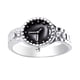 thumbnail image 1 of creativo de moda s de cristal para mujeres Tamaño 7-9 La aleación fuerte hace que la joyería sea difícil de romper y caer 9 de plata Salvador Anillos de dedo, 1 of 6
