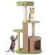thumbnail image 4 of Costway Árbol Multinivel para Gatos, Torre de Actividades de 111 cm para Gatos con un Condominio, Postes Rascadores Recubiertos de Sisal, Percha de Felpa, 4 of 6