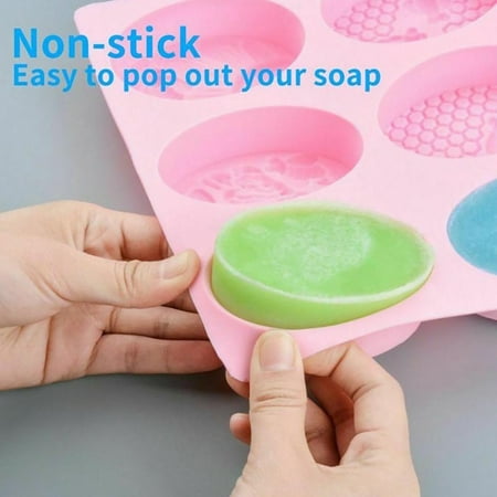 

ZOhankhai Silicone 3D Chocolate Soap Mold Cake Candy Baking Mould Baking Pan Tray Molds Save on Promotional Products