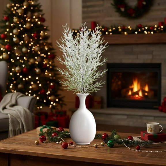 Artificial Christmas Plant Decorations