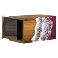 thumbnail image 5 of Wooden Urns for Human Ashes Adult Male, Female – Ocean Wooden Resin Urn Box for Burial & Home Memorial – Personalized Cremation Urn - Decorative Urns for Pet Ashes, 5 of 7