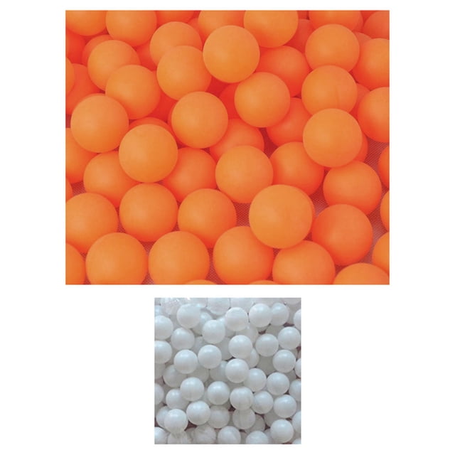 Cheers Lot de 150 Pcs de Balles 40mm/1.6 Pouces Balles d'Entraînement de Ping-Pong Ensemble de Balles de Tennis de Table
