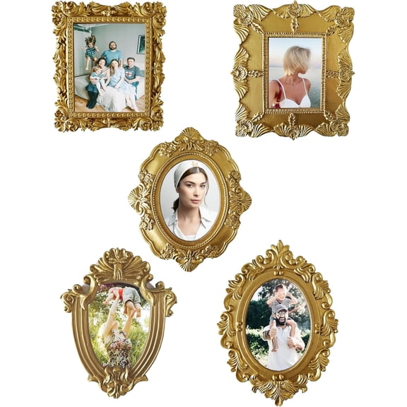 Yardly Gold 4 x 6 Picture Frames