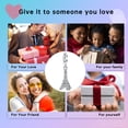thumbnail image 3 of ARVALILS 925 Sterling Silver Eiffel Tower Pendant Charm, Paris Travel Memory Accessory for Bracelets & Necklaces, 3 of 7