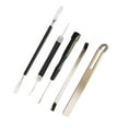 thumbnail image 3 of Gancho de cojín plano para oboe,Juego de herramientas de reparación de viento de madera con gancho de cojín plano para oboe,Accesorios de reparación de instrumentos musicales Black CUTICAT Gancho de cojín plano para oboe, 3 of 6