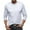 White, variant on Hiiyo Men's Cotton T-Shirt Long Sleeve Round Neck T Shirt Undershirt, Grey