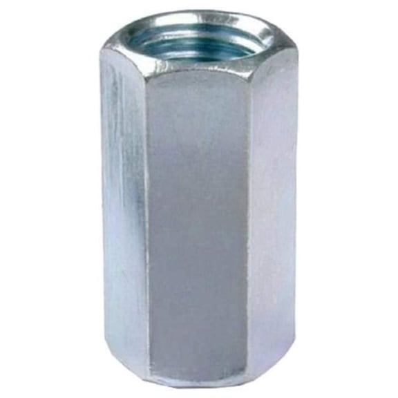 DyGTyX RC2 Rod Coupling, 3/8-Inch Diameter by 1-1/8-Inch Length, Zinc Plated, 50-Pack