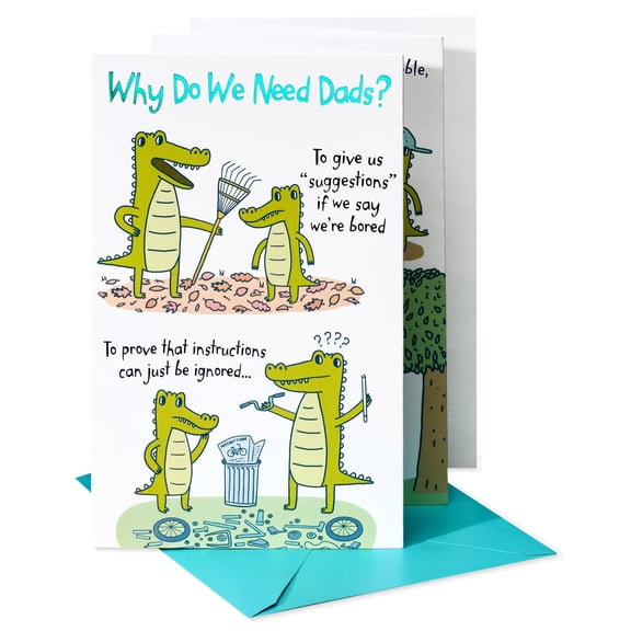 American Greetings Father's Day Card for Dad (Why We Need Dads)