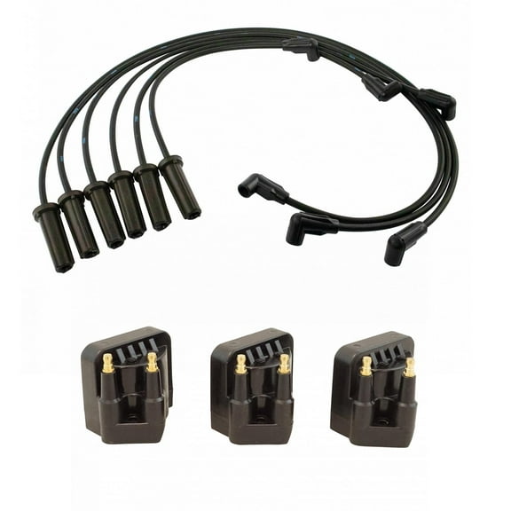 TRQ Ignition Coil & Spark Plug Wire Kit Set for Buick Oldsmobile 3.8L New ICA65543 Fits select: 1999-2005 BUICK LESABRE, 2006 BUICK LUCERNE