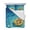 Blue, variant on Quilts Queen Size Bedding Set, Summer Hippo Lightweight Quilted Comforter, Blue Ocean Oil Painting Swimming Ring Soft Reversible Bedspread Coverlet with Pillow Covers for All Season, 90" x 96"