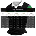 thumbnail image 3 of Trgacdwlo S-4XL Golf Polo Shirts for Men Color Block Breathable Shirts for Men Short Sleeve Summer Quick Dry Sun Protection Polo T Shirts for Men, 3 of 4