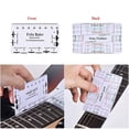 thumbnail image 2 of Mosiee Guitar Neck Notched String Pitch Ruler Gauge With Cloth Fret Ruler Luthier Tools Diy Guitar Luthiers Tools Guitars Accessories, 2 of 9