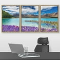 thumbnail image 2 of wall26 - 3 Piece Framed Canvas Wall Art - Lake Tekapo, South Island, New Zealand - Modern Home Art Stretched and Framed Canvas Ready to Hang - 24"x36"x3 Natural, 2 of 5