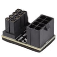thumbnail image 2 of Adaptador de corriente de 8 pines, buena conductividad eléctrica, conector de dirección de 180 grados para tarjeta gráfica de computadora, 2 of 8