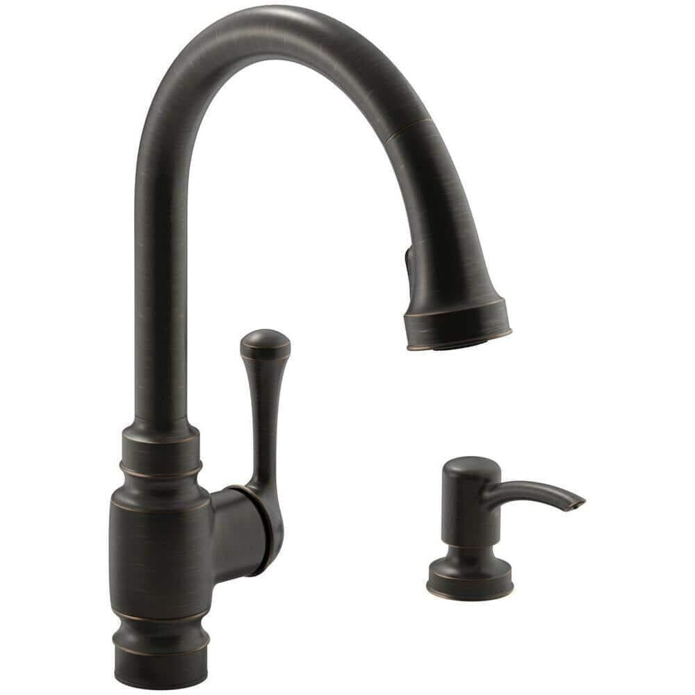 Kohler Carmichael 1.5GPM Kitchen Sink Faucet with 151/2" PullDown