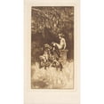 thumbnail image 3 of Alexandre de Riquer 15x24 Black Modern Framed Museum Art Print Titled - Allegorical Composition, 3 of 5