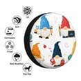 thumbnail image 4 of Balery School Cute Gnomes Cubiertas para Neumáticos - Protector Resistente para Neumáticos de Camioneta, SUV, Remolque, Camper y RV-15 inch, 4 of 6