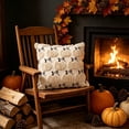 thumbnail image 2 of Halloween Sale Clearance!Fall Decorations for Home, Embossed Pumpkin Throw Pillow Cover Fringe Thanksgiving Sofa Decor Cushion Case, 2 of 7