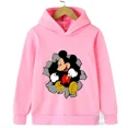 thumbnail image 2 of Sudadera con capucha con estampado de Mickey Harajuku de Disney para niños de 3 a 14 años, sudadera de moda urbana de otoño para niños, jersey para exteriores, 2 of 5