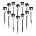 thumbnail image 2 of Kit 12 Luces LED Solares para Decoración Jardín Super Slim Inox Deng Xun unisex, 2 of 2