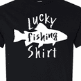 thumbnail image 4 of Inktastic Lucky Fishing Shirt Fish T-Shirt, 4 of 5