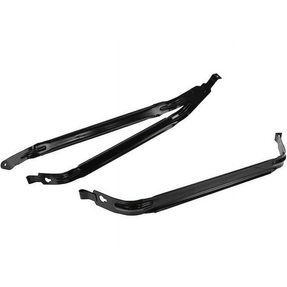 Fuel Tank Strap 2 Piece Set - Compatible with 1991 - 1996 Chevy Caprice Sedan 1992 1993 1994 1995