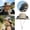 Grey, variant on BKER Solar Powered Fan Hat for Men Women Wide Brim Hat with 2 Fans UPF 50+ Outdoor Fishing Beach Sun Hat