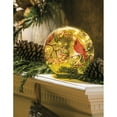 thumbnail image 2 of Evergreen Enterprises, Inc Peace on Earth Indoor LED Glass Globe, 2 of 2