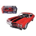 thumbnail image 1 of 1970 Chevrolet Chevelle SS 454 Red Jack Reacher limitado a 1250 piezas 1/18 modelo de coche fundido por Autoworld Auto World AWSS109, 1 of 1
