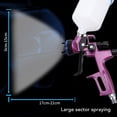 thumbnail image 3 of Kit De Pistola Pulverizadora HVLP Con Punta De 1,3mm, Taza De 600ml, Pulverizador De Pintura Profesional 4000B Para Proyectos De Arte De Pared De Muebles, Pintura, 3 of 7