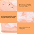 thumbnail image 3 of HEALEEP 1Pcs Pink Polyester Baby Bath Mitt For Body Scrub And Bath Time Fun 11.8X7.5X0.6In, 3 of 8