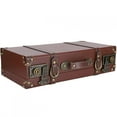 thumbnail image 1 of Boîte de Rangement, Collection Nostalgique Artisanat Fournitures Style Ancien pour Scène Construction Boîte Rangement Documents Valise en Bois Rangement Maison, 1 of 7